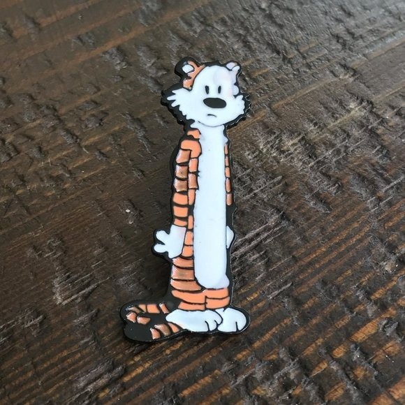 HOBBES from Calvin & Hobbes Collectible Enamel Pin NEW! 832 - Picture 6 of 11